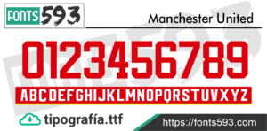 Manchester United 2017-18 Font.png